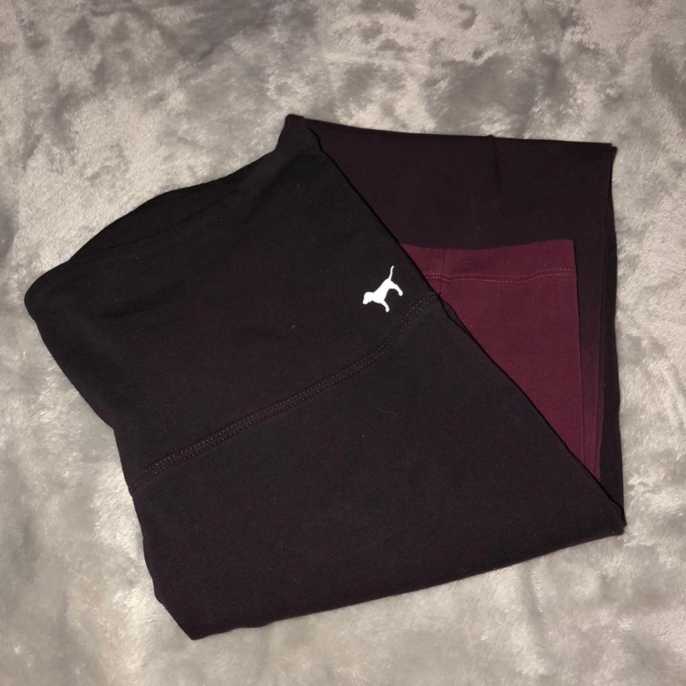 Victoria’s Secret PINK Ombré Cotton Leggings